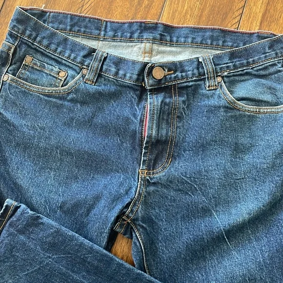 Active Ride Shop mens blue denim 34 x 30 reform style straight leg skater jeans - Picture 3 of 14